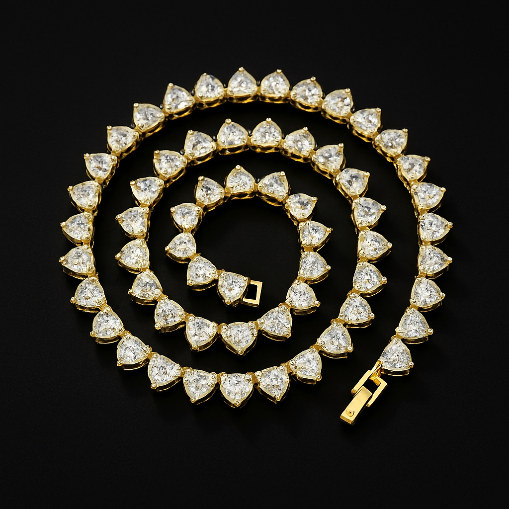 Teardrop Casade Necklace