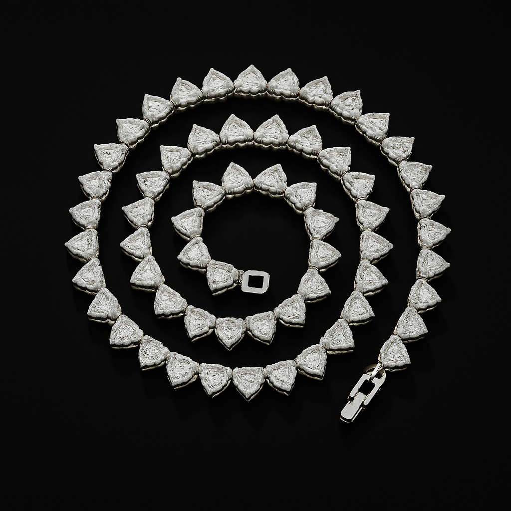 Teardrop Casade Necklace