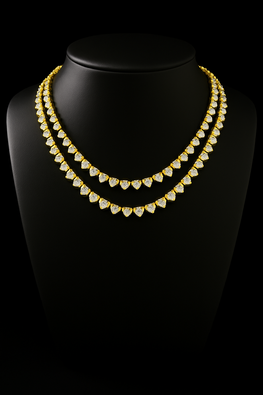 Teardrop Casade Necklace